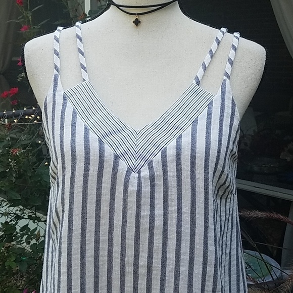 Umgee Striped mini dress size small - Picture 2 of 8